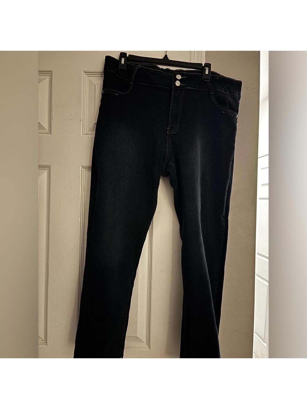 Dark Wash High Waist Denim Jeans Size 24